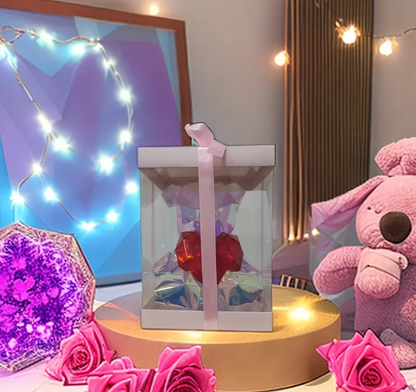 MOONOVA - Magische LED Teddy Klein – Licht, Magie en Warmte! MOONOVA