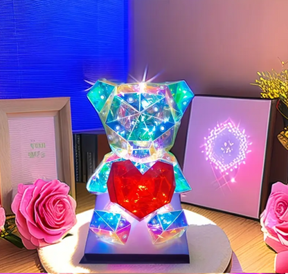 MOONOVA - Magische LED Teddy Klein – Licht, Magie en Warmte! MOONOVA