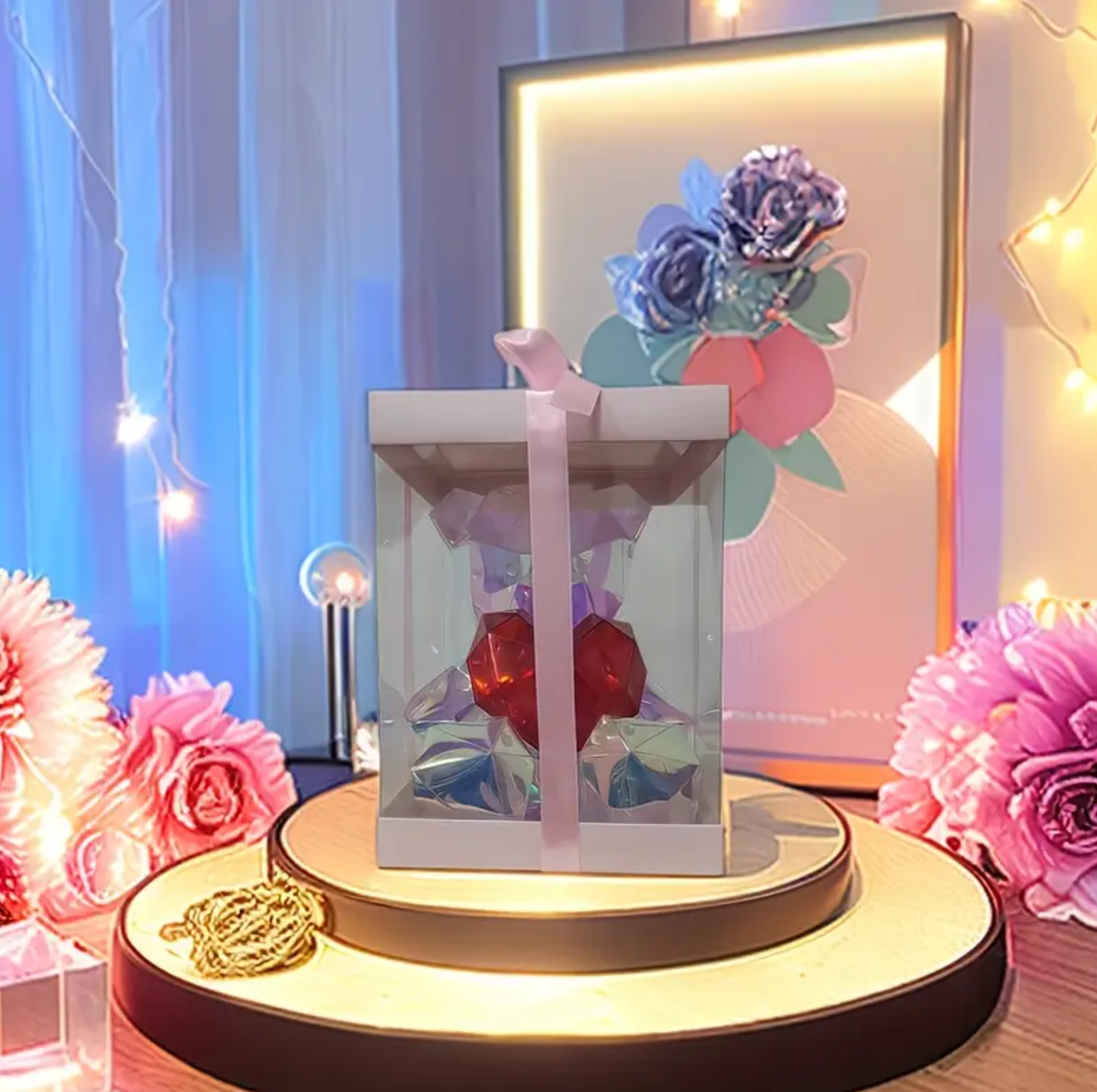 MOONOVA - Magische LED Teddy Klein – Licht, Magie en Warmte! MOONOVA