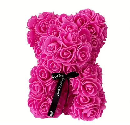 MOONOVA – Luxe Rozenbeer Roze - Romantisch & Handgemaakt Middel MOONOVA