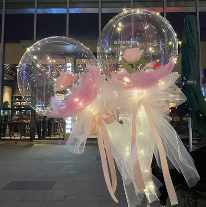 MOONOVA - Transparante LED Ballonnen – Verlicht je Feest in Stijl! MOONOVA