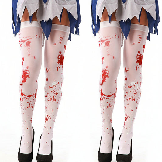 Halloween Bloedvlek Sokken – Creepy Masquerade Props MOONOVA