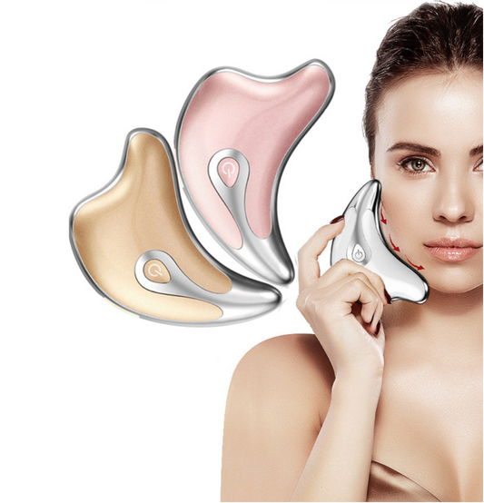 MOONOVA - Gua Sha Gezichtsmassager met LED Licht - Lifting & Huidverjonging MOONOVA