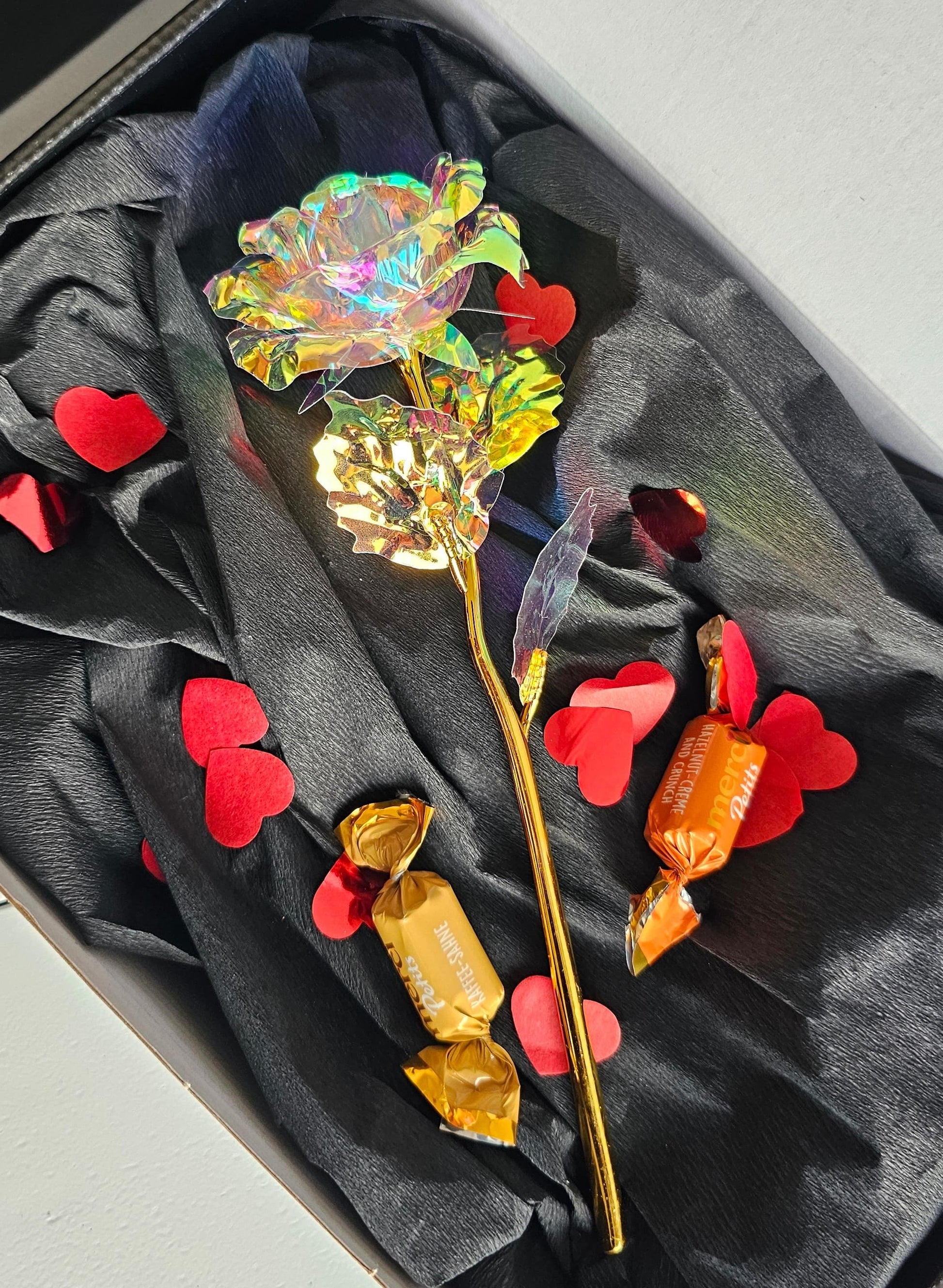 MOONOVA – Holografische Forever Roos – Eeuwig Stralend Geschenk MOONOVA