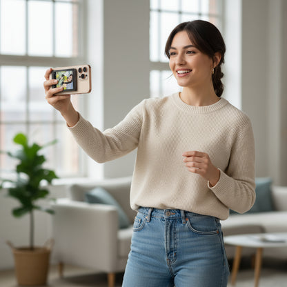 MOONOVA - Magnetische Selfie Display