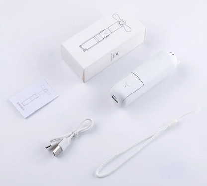 MOONOVA - Multifunctionele Hand/Bureau Ventilator met Powerbank MOONOVA