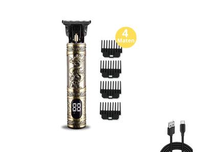 MOONOVA - Professionele Draadloze Tondeuse & Baardtrimmer - Dragon MOONOVA