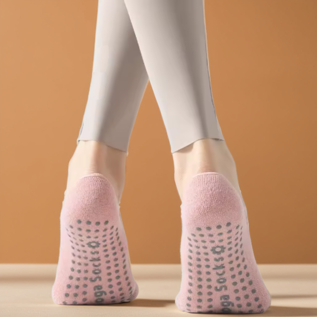 MOONOVA - Yoga Socks – Anti-slip & Grip voor Pilates & Ballet - Laag MOONOVA