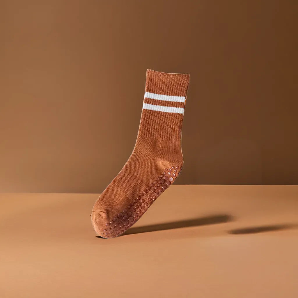 MOONOVA - Yoga Socks – Anti-slip & Grip voor Pilates & Ballet - Hoog MOONOVA