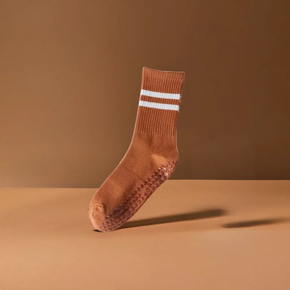 MOONOVA - Yoga Socks – Anti-slip & Grip voor Pilates & Ballet - Hoog MOONOVA