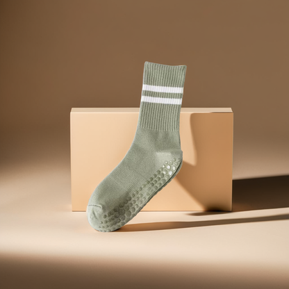 MOONOVA - Yoga Socks – Anti-slip & Grip voor Pilates & Ballet - Hoog MOONOVA